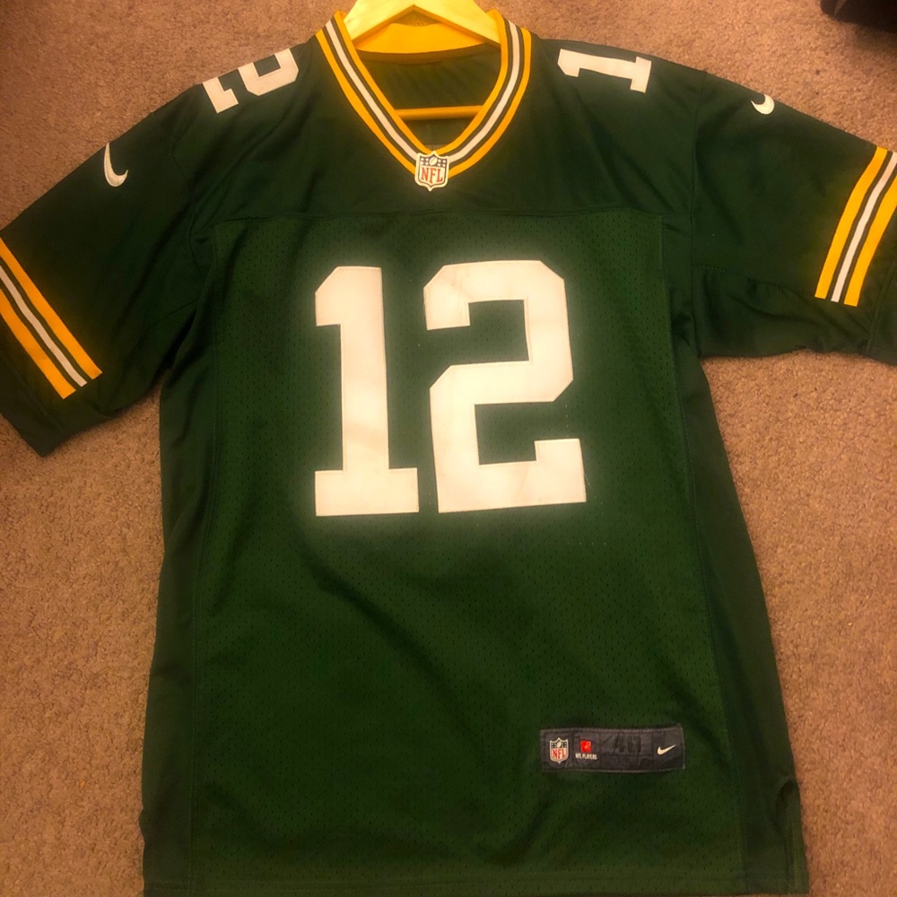 Aaron Rodgers Green Bay Packers Jersey Nike Large